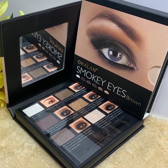 Okalan Other - Okalan Smokey Eyes Brown Eyeshadow Authentic New